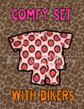 Mystery comfy set with biker shorts